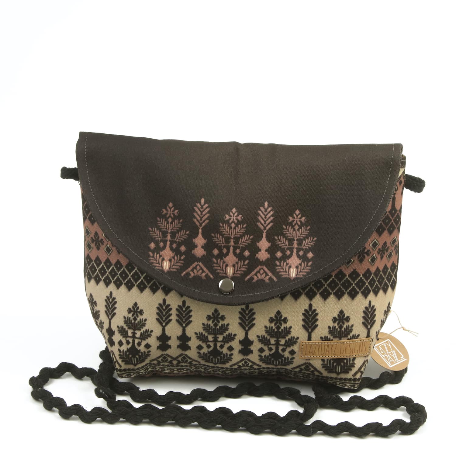Χιαστί τσάντα με παραδοσιακά σχέδια